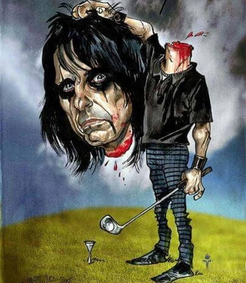 Alice Cooper Drawing